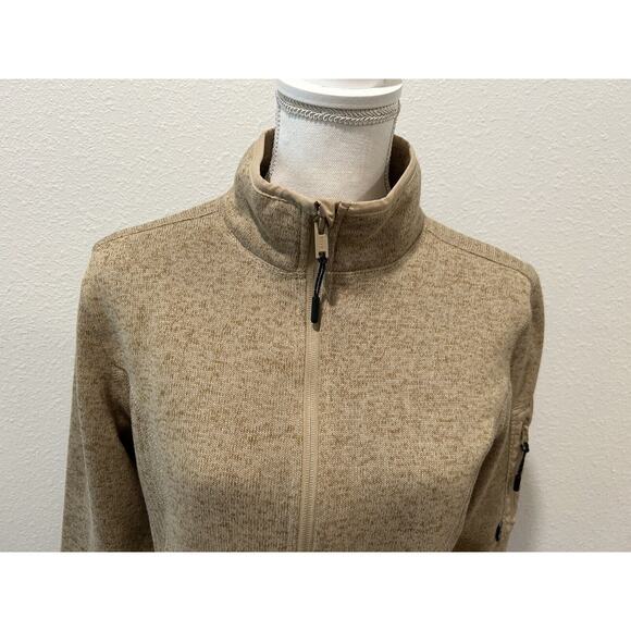 BASS Outdoor Women's Sweater Fleece Full Zip Kelp Color Choose Your Size New B68 - Picture 2 of 8